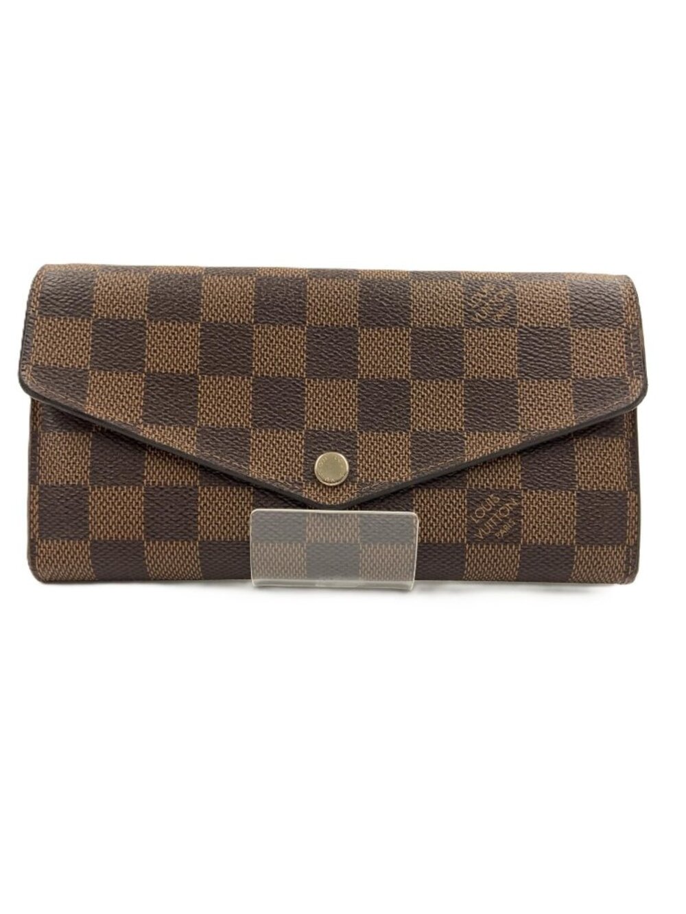 Louis Vuitton Damier Portefeuille Sarah Bifold Wallet Brown